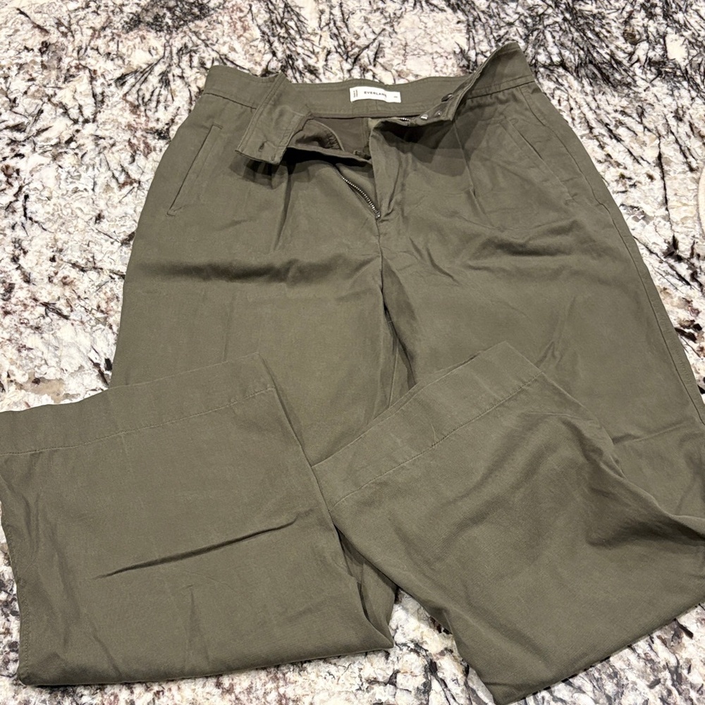 Everlane THE DRAPER PLEATED PANT IN BUTTERSMOOTH